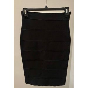 Midi bodycon skirt